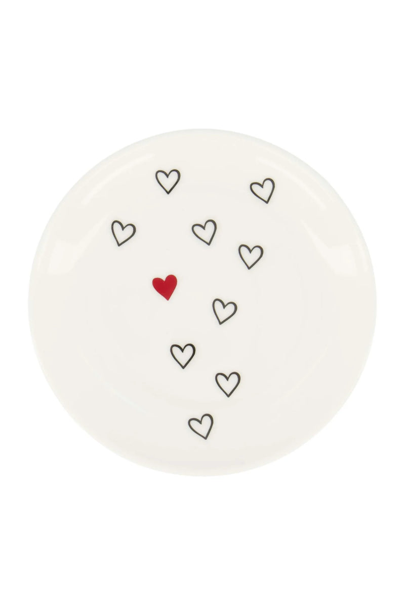 Zusss - Schaaltje Hartjes - Wit/Zwart/Port