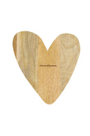 Zusss - Serveerplank Hout Hartje - Naturel
