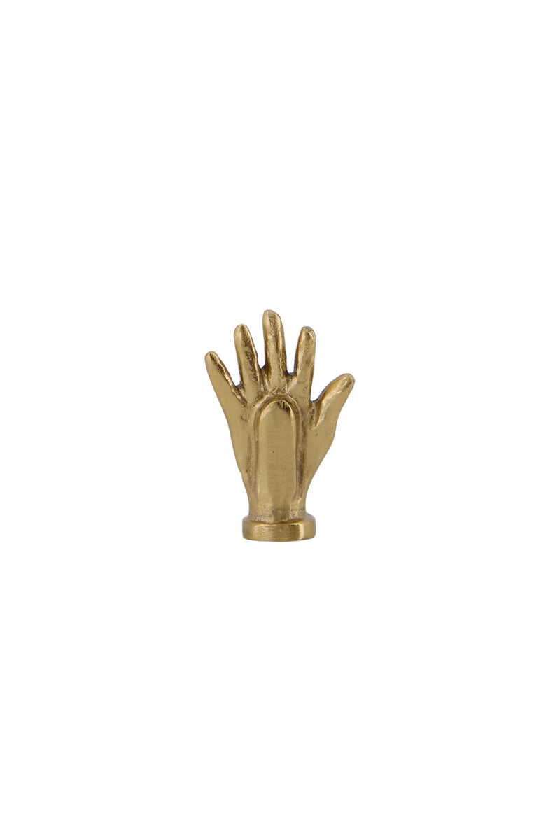 Zusss - Kaartenstandaard metaal hand - goud