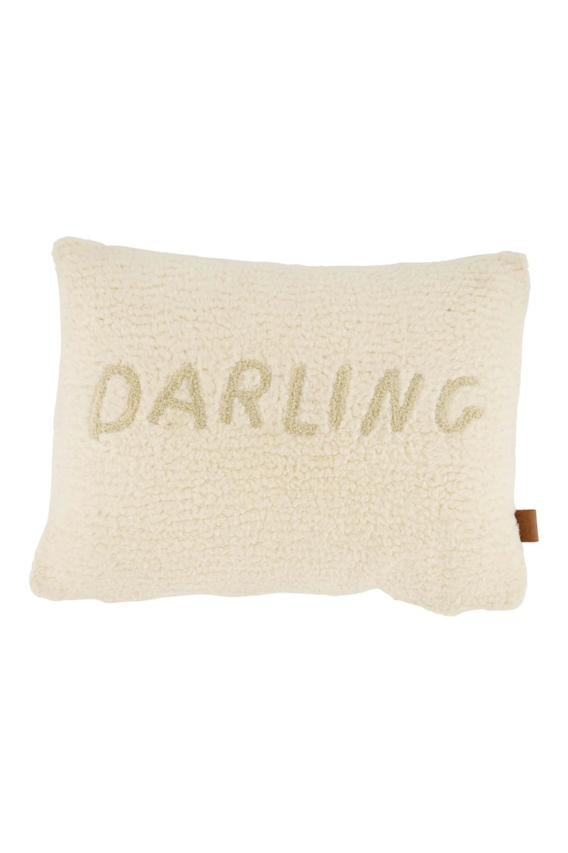 Zusss - Kussen Teddy Darling 35x25cm - Zand