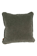 Zusss - Kussen Velvet Love - 45x45cm - Donkergroen