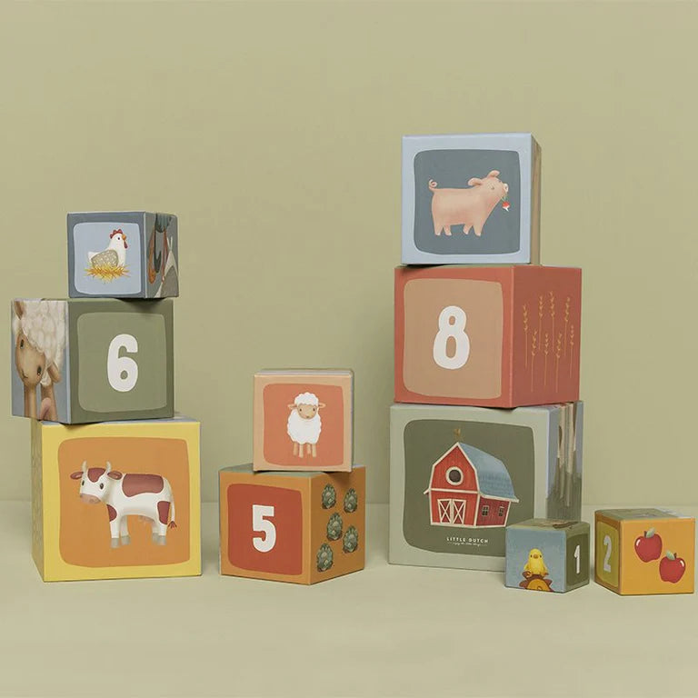 Little dutch - Kartonnen Stapeltoren - Little Farm