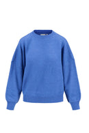 Zusss - Trui met hartje detail - Blauw