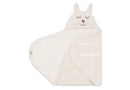 Jollein - Wikkeldeken Bunny Cloudy Rib - Oatmeal