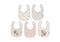 Jollein - Slab waterproof - 5 Pack - Animal Friends