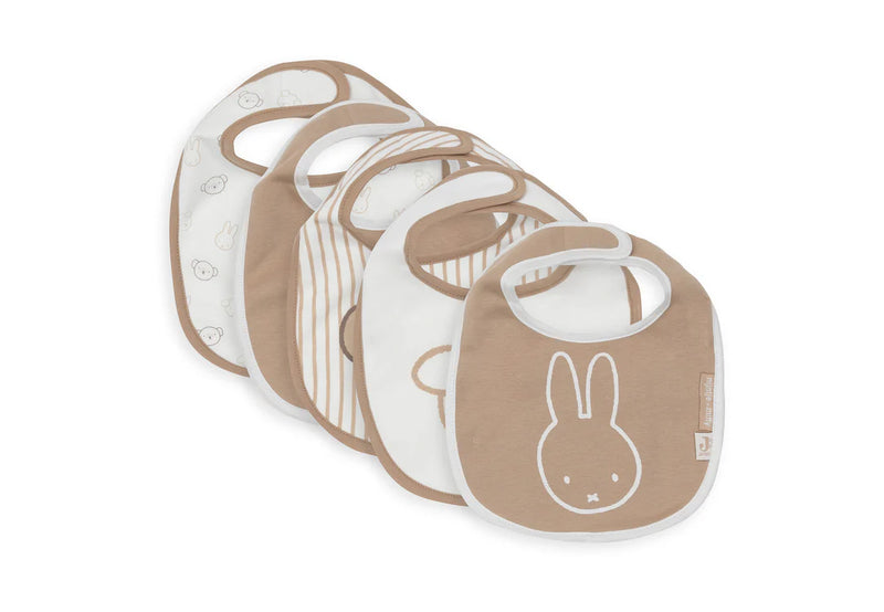 Jollein - Slab waterproof - 5 Pack - Miffy Heads