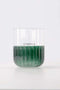 Zusss Drinkglas Sparkle - Transparant Groen