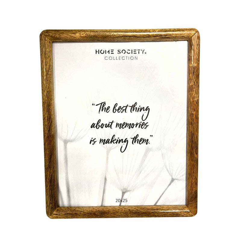 Home Society- Fotolijst - Bruin Hout - Amelie- 20x25