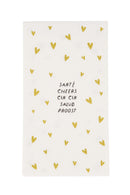 Zusss - Servetten - Santé Wit/ Goud