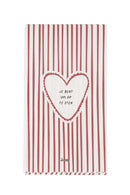 Zusss - Servetten - Je bent om op te eten Wit/ Zwart/ Rood