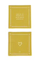 Zusss - Servetten - Samen met jou Wit/ Goud