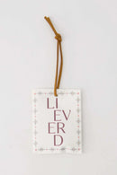 Zusss Set van 2 Geurzakjes Lieverd Sparkle Wit/ Donkergroen