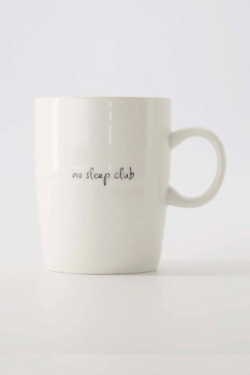 Zusss - Theemok No Sleep Club - Wit/ Zand/ Zwart