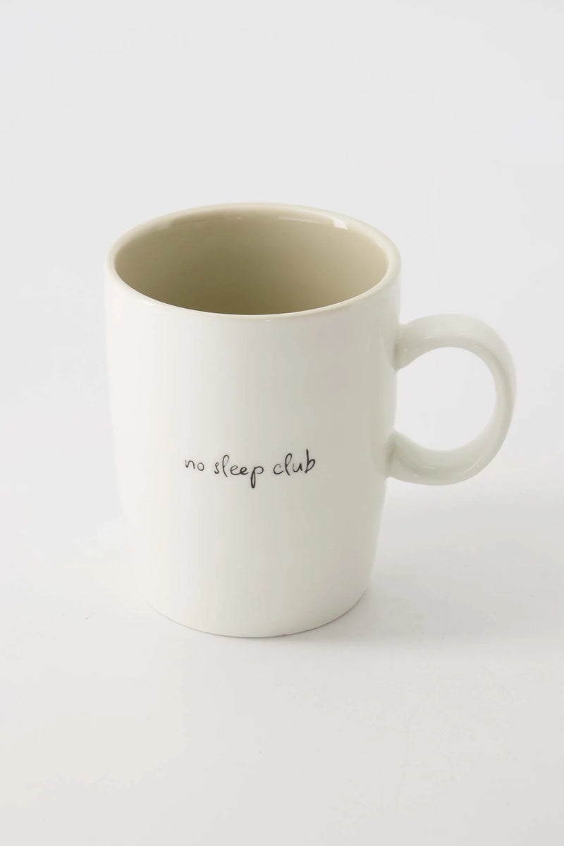 Zusss - Theemok No Sleep Club - Wit/ Zand/ Zwart