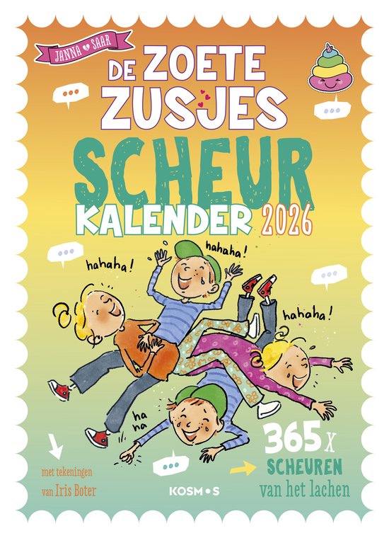 De Zoete Zusjes - Moppenscheurkalender 2026