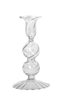 Zusss - Kandelaar Glas Bolling L - Transparant