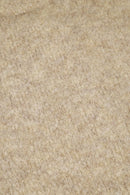 Zusss - Boucle trui met ronde hals - Beige
