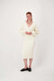 Zusss - Wikkel trui in Fluffy garen - Off White