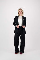 Zusss - Kanten Top Met Col - Off White