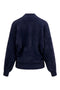 Zusss - Wikkel trui in Fluffy garen - Navy