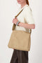 Zusss - Schoudertas met brede band - Taupe