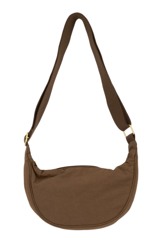 Zusss - Nylon fanny pack - Chocoladebruin