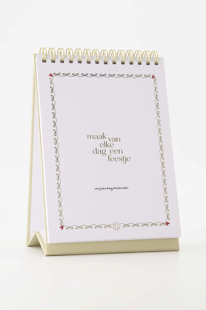 Zusss - Verjaardagskalender - Maak van elke dag een feestje