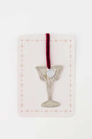 Zusss - Kersthanger Metaal Zilver glas