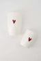 Zusss - Mok L Hartje - Wit/Rood
