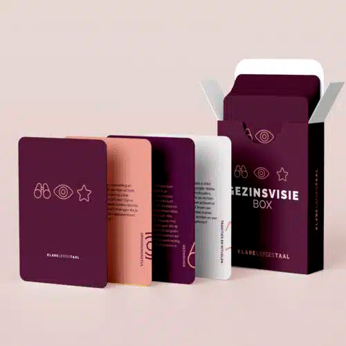 Gezinsvisiebox - Gespreks Kaartjes