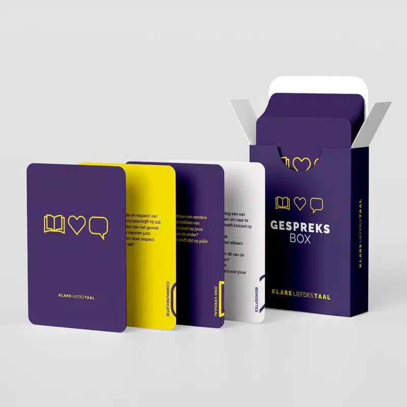 Gespreks box - Gespreks Kaartjes