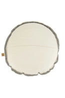 Zusss - Kussen Rond Love zand/antracietgrijs - 45cm