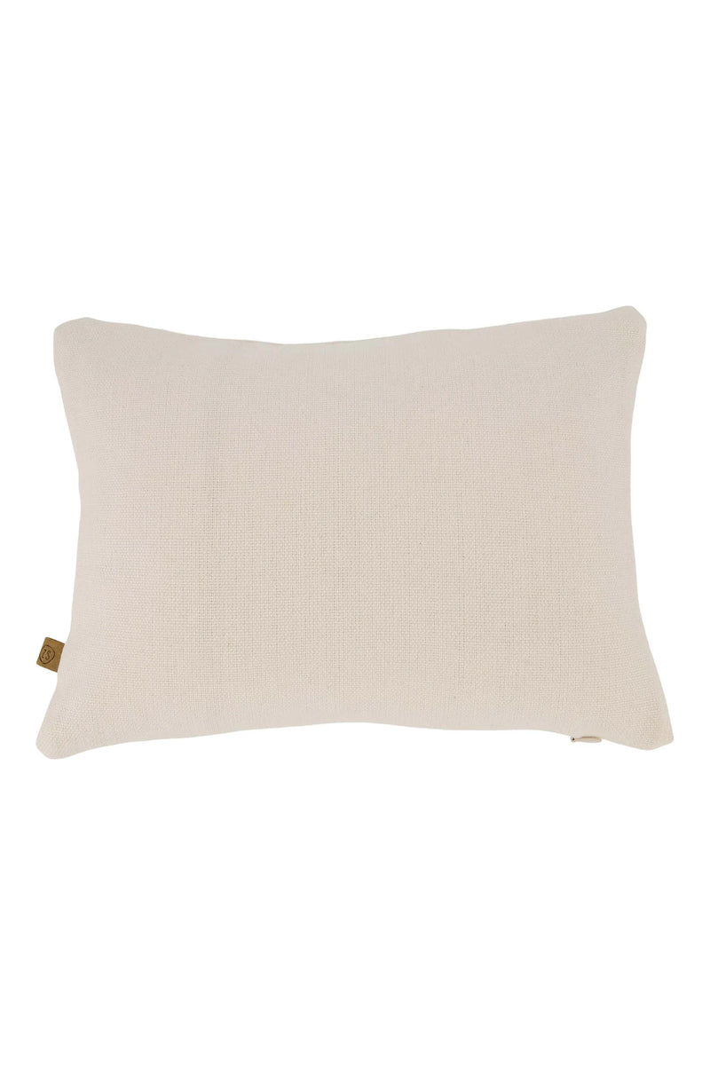 Zusss - Kussen Hartje 35x25cm Off White/Rood