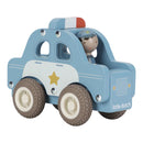 Little Dutch - Houten politiewagen – Blauw – Essentials