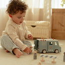 Little Dutch - Houten Politiebus – Blauw – Essentials