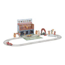 Little Dutch - Houten racebaan in speelkoffer – Meerkleurig – Essentials