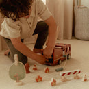 Little Dutch - Houten brandweerwagen – Rood – Essentials