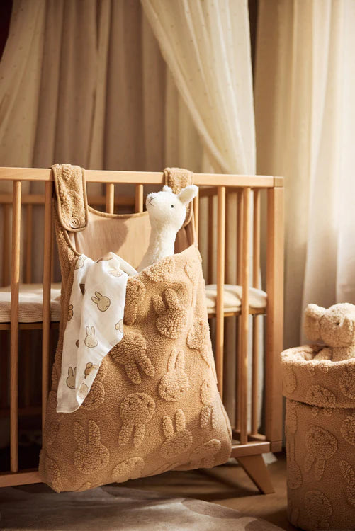 Jollein - Boxopbergzak Miffy - Jacquard Teddy Biscuit