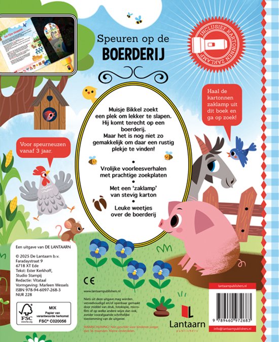 Speuren/zaklamp - Speuren op de boerderij