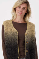 Zusss - Teddy Bodywarmer / Gilet  Degradé