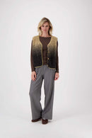 Zusss - Teddy Bodywarmer / Gilet  Degradé