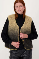 Zusss - Teddy Bodywarmer / Gilet  Degradé
