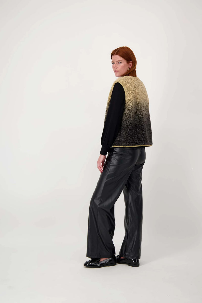 Zusss - Teddy Bodywarmer / Gilet  Degradé