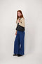 Zusss - Schoudertas Met Mooi Strap Detail + Make Up Tasje - Zwart