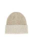 Zusss Gebreide Muts Met Tipping - Taupe