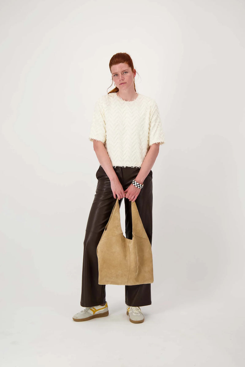 Zusss Suede Schoudertas - Kit