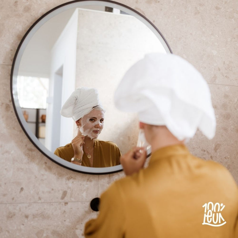 100% Leuk - Gezichtsmasker - Omdat je het verdient