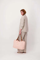 Zusss - Love Tote Bag Met Leren Details - Crispy Pink