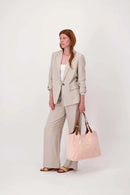 Zusss - Love Tote Bag Met Leren Details - Crispy Pink