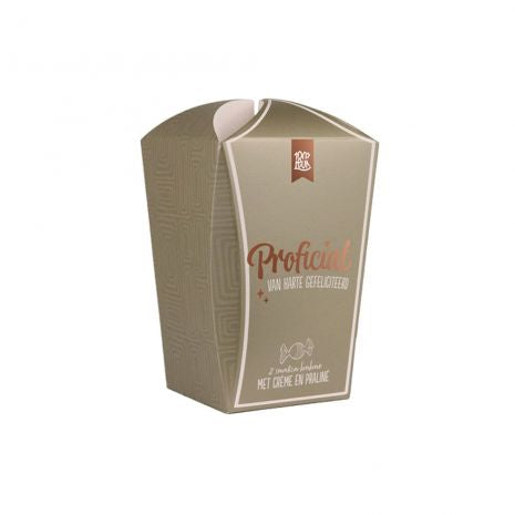 100% Leuk - Bonbonbox- Proficiat